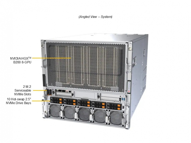 Supermicro SYS-A22GA-NBRT 10U Rackmount Server
