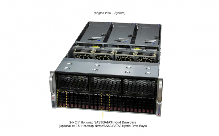 Supermicro SYS-440P-TNRT 4U AI/HCI MP Server