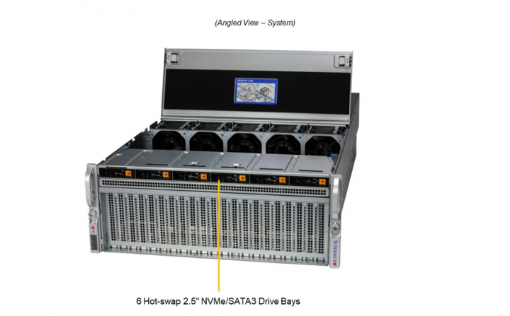 Supermicro SYS-421GU-TNXR 4U Rack AI/GPGPU Server