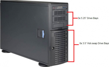 SYS-7049A-T | Supermicro SuperWorkstation, Xeon Tower