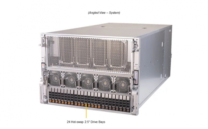 Supermicro AS-8125GS-TNHR 8U HPC/GPU Server