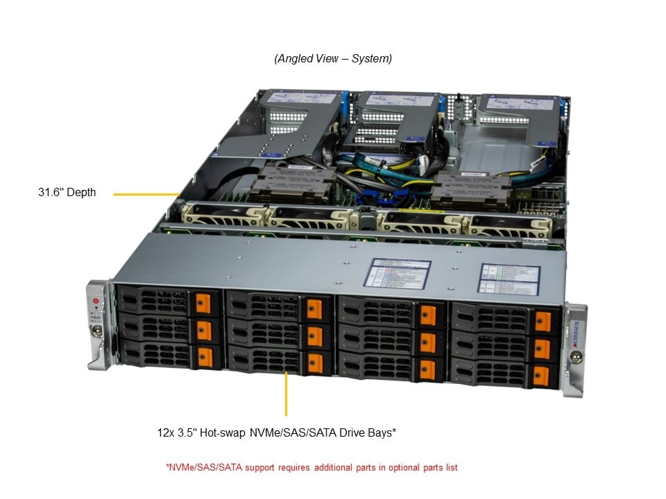 Supermicro AS2025HSTNR Hyper A+ Server 2025HSTNR