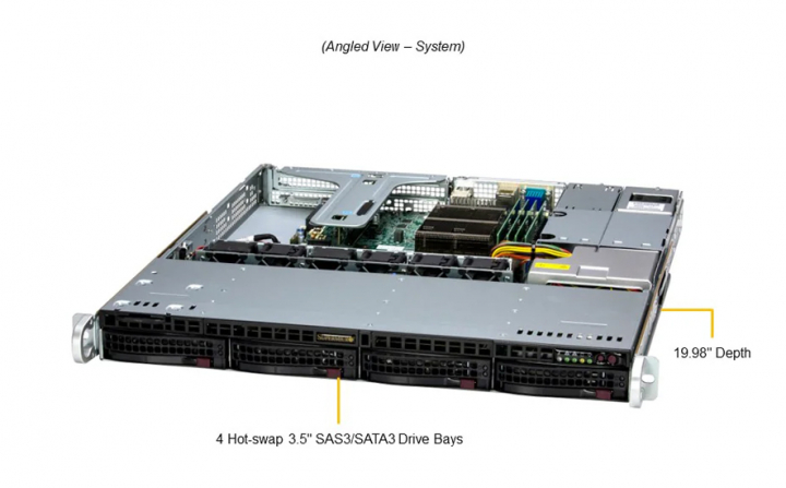 Supermicro SYS-511R-M 1U Mainstream SuperServer