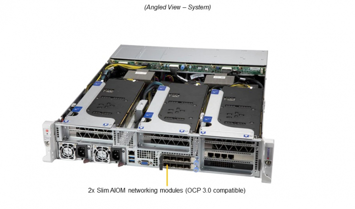 Supermicro SYS-220HE-FTNR-US Server Dual Xeon CPU