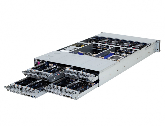 Gigabyte H262-P60 2U Server Ampere Altra Max CPU