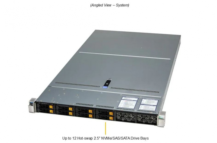 Supermicro SYS-112HA-TN Hyper SuperServer Rack