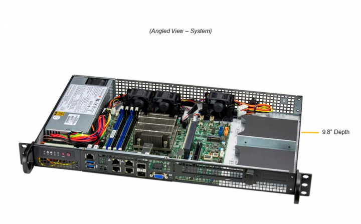 Supermicro SYS-110D-14C-FRAN8TP 1U IoT/Edge Server