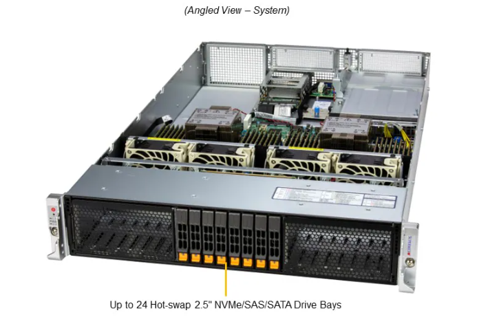 Supermicro SYS-222H-TN 2U Rackmount Server