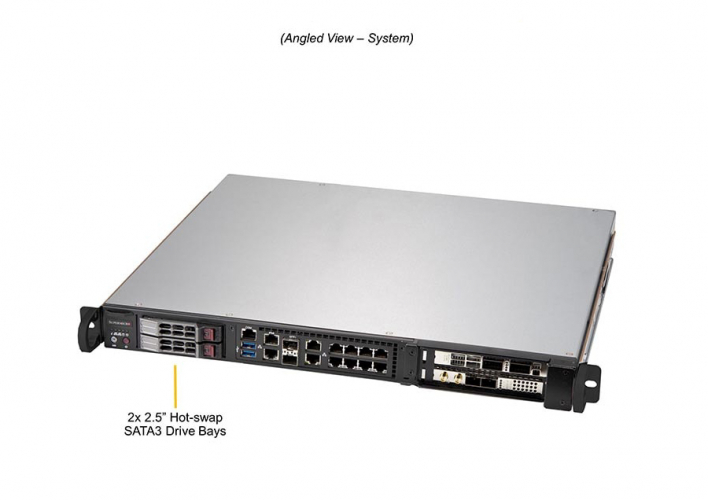 Supermicro SYS-1019D-4C-FHN13TP 1U Edge Server