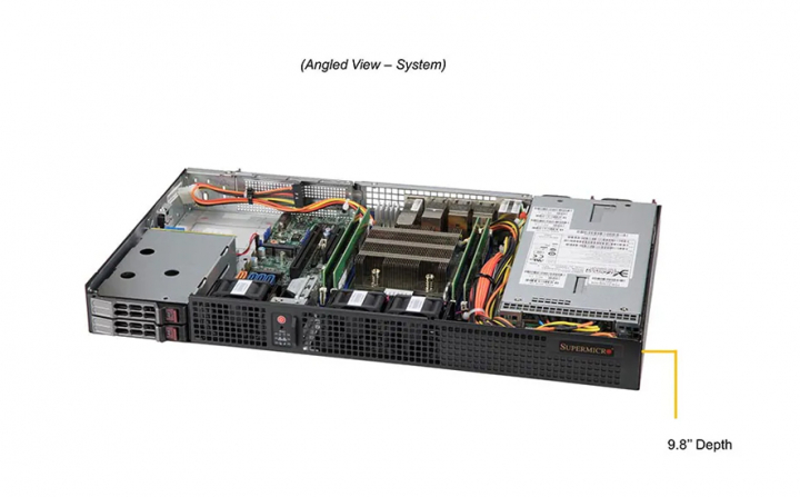 Supermicro SYS-5019D-RN8TP 1U IoT/Edge Server