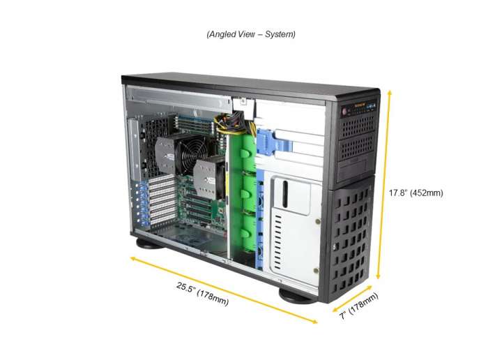 Supermicro Workstation Rackmount Rackmount Workstations | 19-Inch Server Rack Workstation