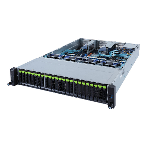 Gigabyte R282-NO0 2U NMVe Storage Server 24 bays