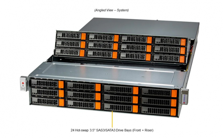 Supermicro ASG-2015S-E1CR24H 2U Storage Server