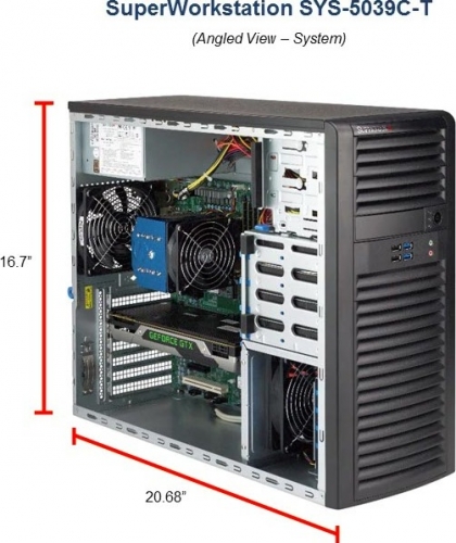 Supermicro SYS-5039C-T Superworkstation Tower