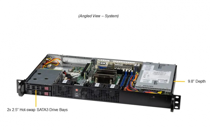 Supermicro SYS-110A-24C-RN10SP 1U IoT/edge Server