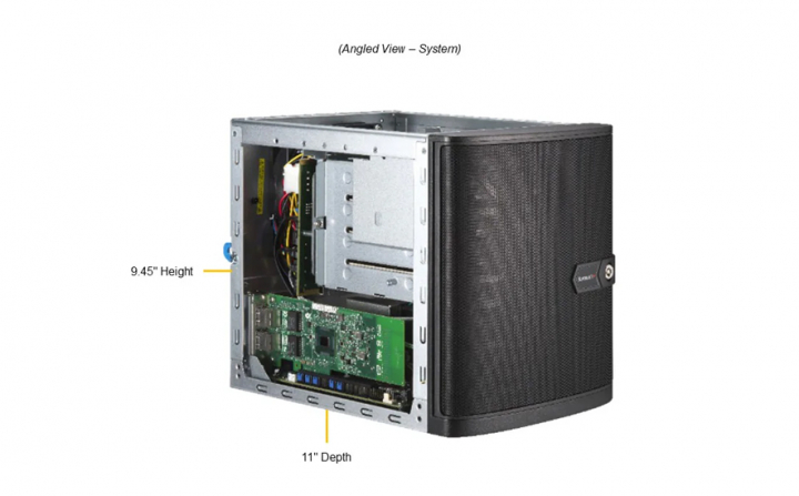 Supermicro SYS-521R-T Mini-Tower SuperWorkstation 