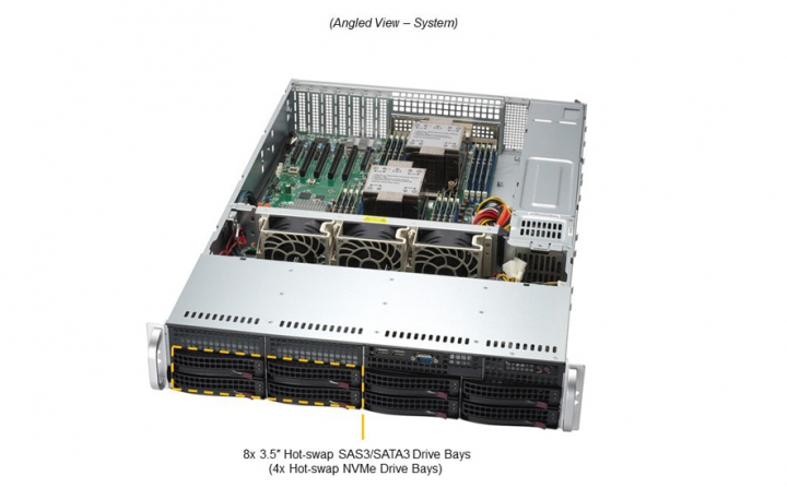 Supermicro SuperServer SYS-621P-TR 2U Server