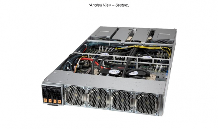 Supermicro AS -2124GQ-NART-LCC GPU Server 4 GPUs