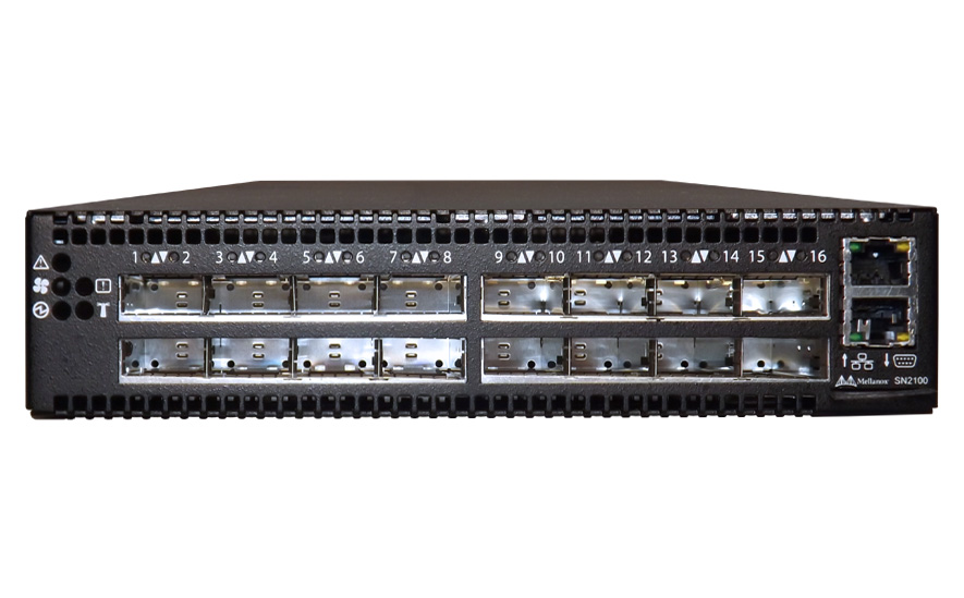 エヌゲージ Nvidia Mellanox MSN2100-CB2F | Kurzer, Open-Ethernet-Switch CB2F