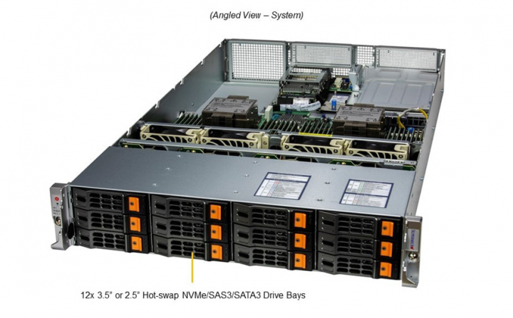 Supermicro Hyper SYS-621H-TN12R 2U Server