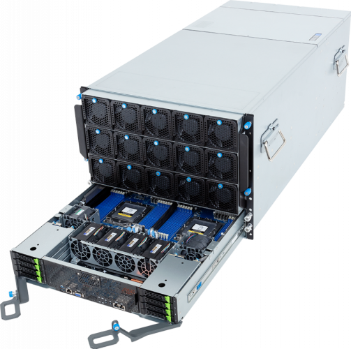 Gigabyte G893-ZX1-AAX1 EPYC Instinct 8U GPU Server