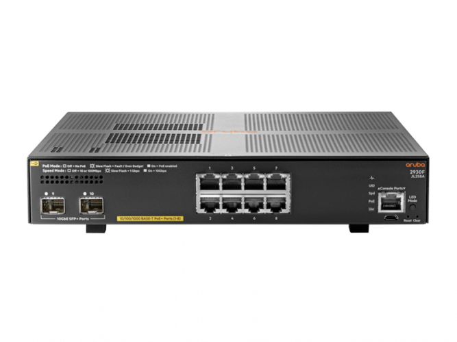 HP Enterprise Aruba 2930F (JL258A) Managed Switch