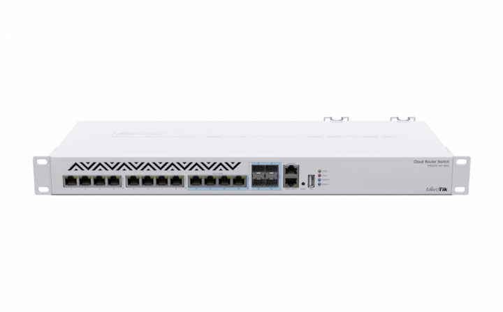 MikroTik CRS312-4C+8XG-RM 12x 10G Network Switch