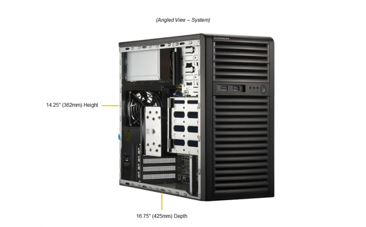 Supermicro AS-3015A-I Mid-Tower A+ Workstation