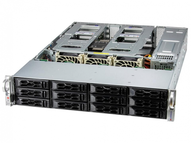Supermicro SYS-521C-NR CloudDC 2U Rackmount Server