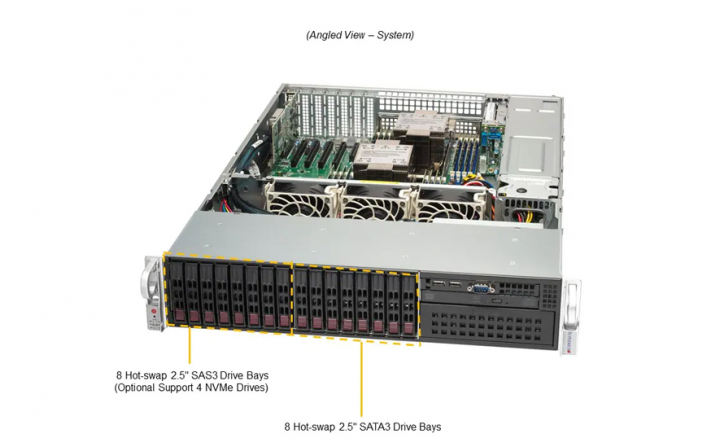 Supermicro SYS-221P-C9R 2U Mainstream Server